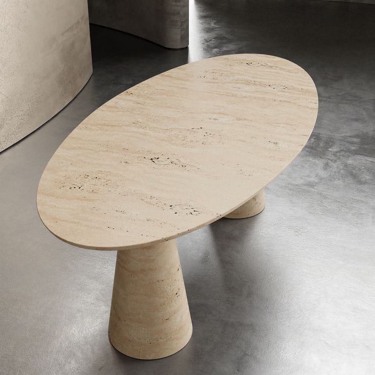 Our Travertine Table Models